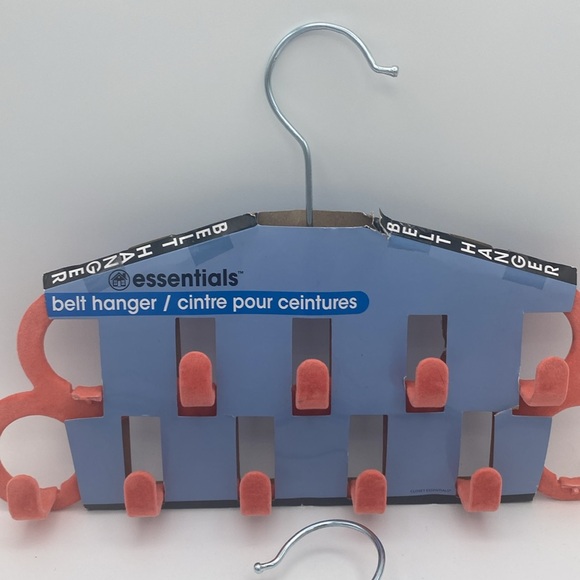 Essentials scarf and belt hanger’s velvet fabric closet organization dorm NWT - Picture 2 of 6